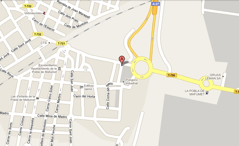 mapa taller